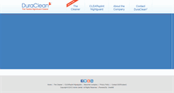 Desktop Screenshot of duraclean2.com