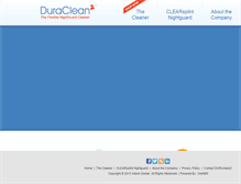 Tablet Screenshot of duraclean2.com